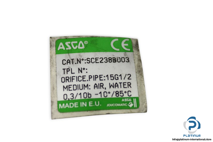 Asco-sce238b003-solenoid-valve(used)-2