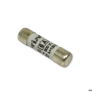 Wimex 5400106 GG 6A 500VAC Cylindrical Fuse