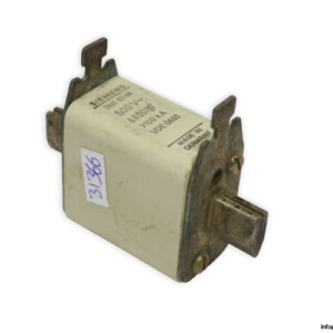 Siemens 3NA1 011-6A 00/GT 6A 500VAC LV HRC Fuse Link