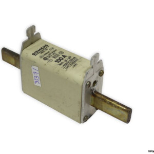 Siemens 3NA3 130 NH1 Gl/Gg 100A 500VAC LV HRC Fuse Link