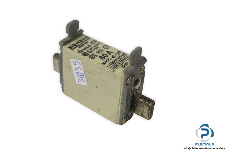 siemens-3NA5-824-80a-GL-GG-fuse-link-(Used)