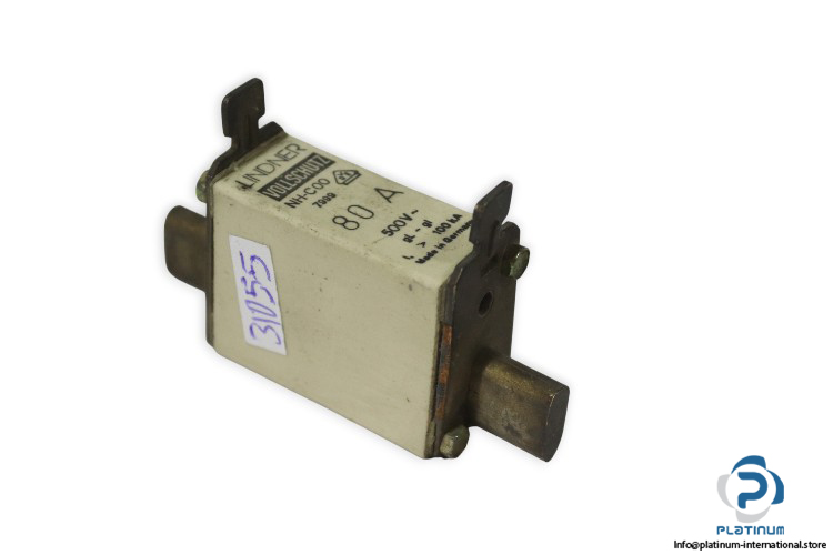 lindner-NH-C00-7999-gl-gi-80a-100ka-fuse-link-(Used)