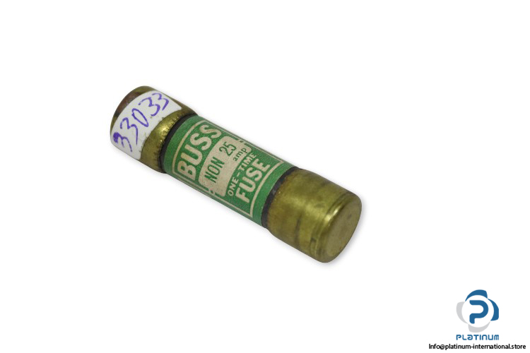 bussmann-NON-25-non-current-limiting-one-time-fuse-(New)