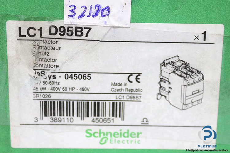 schneider-LC1D95B7-contactor-(New)-5