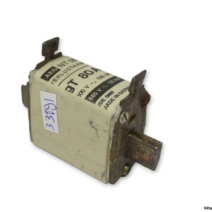 AEG NT 00 GT 80A 500VAC Fuse Link