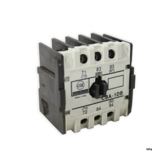 General Electric CGE CBA-1DB Auxiliary Contact Block