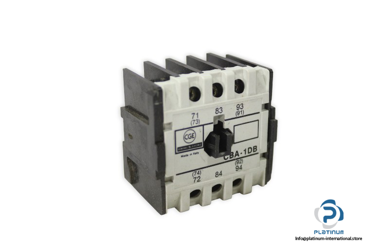 general-electric-CBA-1DB-auxiliary-contact-block-(New)