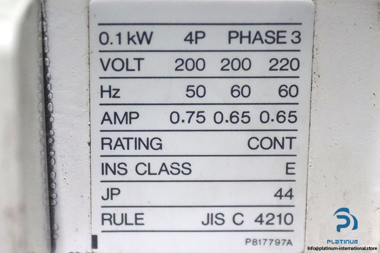 mitsubishi-GM-H-gear-motor-(used)-3