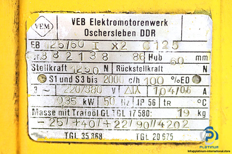 vem-EB-125_160-electro-hydraulic-thruster-(used)-2