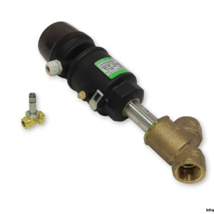 Asco EGE290A038 / G356A001 Pneumatic Angle Seat Valve