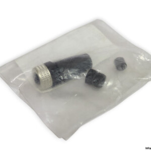 telemecanique-XZCC12FDM40B-straight-connector-(New)