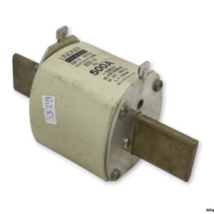 Lindner NH3 8003 GL-GI 500A 500VAC 120KA Fuse Link