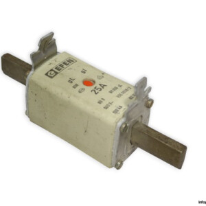 Efen NK980GL NH0 GL-GI 25A 500VAC Fuse Link