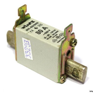 Wimex 370680 NH-00/000 GL-GG 80A 500VAC Fuse Link