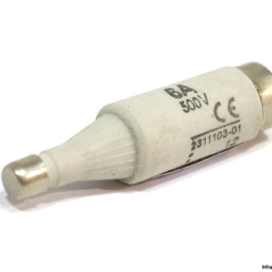 Italweber 2311103-01 6A 500VAC Bottle Fuse Link