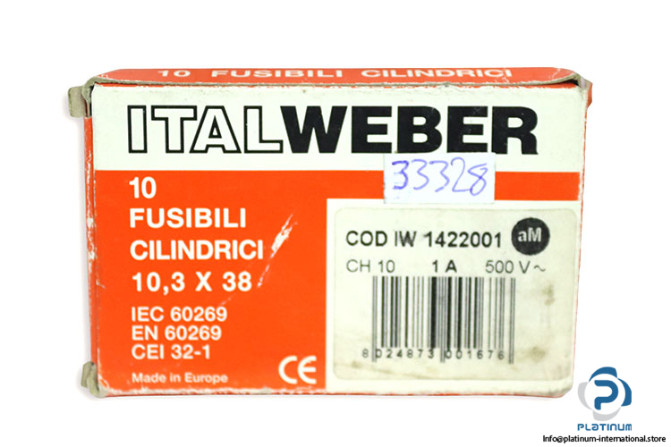 italweber-1422001-1a-cylindrical-fuse-link-(New)-1