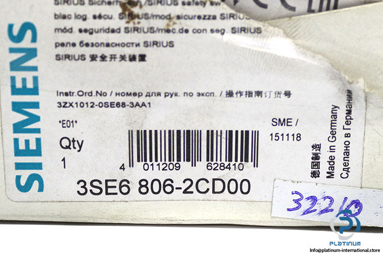 Siemens-3se6806-2cd00-evaluation-unit-for-magnet-switch(new)-4