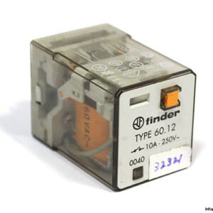 Finder 60.12 60 VAC Power Relay
