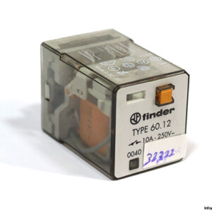 Finder 60.12 110VAC Power Relay
