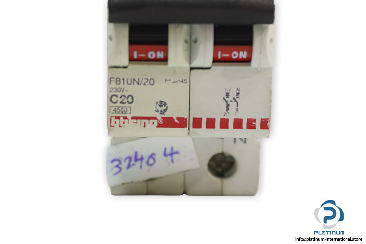 bticino-F810N-20-circuit-breaker(used)-1