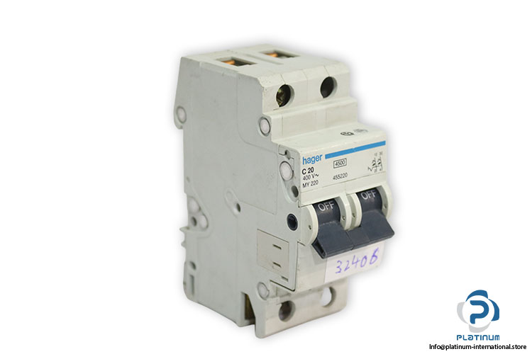 hager-my-220-circuit-breaker(used)