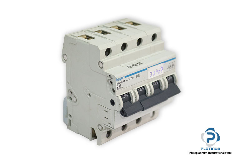 hager-MC463A-circuit-breaker(used)