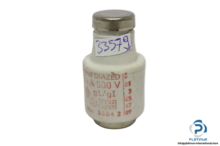 original-diazed-5SB42-50a-500v-bottle-fuse-link(used)-2
