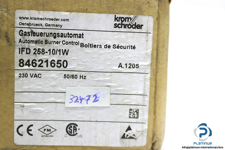 kromschroder-ifd258-10-1w-gas-burner-control-unit(new)-3