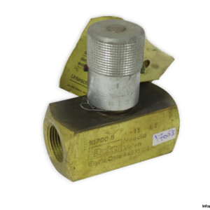 Parker N1200 B-11 LT Needle Valve