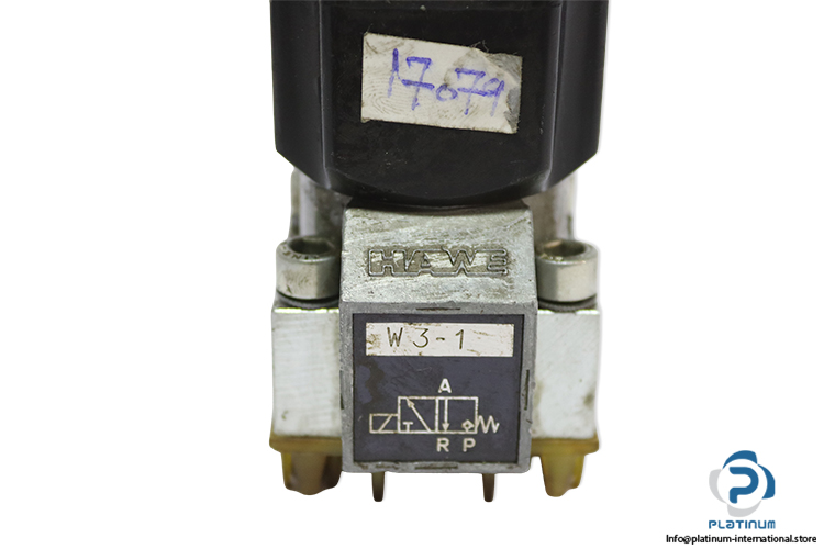 hawe-W-3-1-solenoid-operated-directional-seated-valve-(used)-2