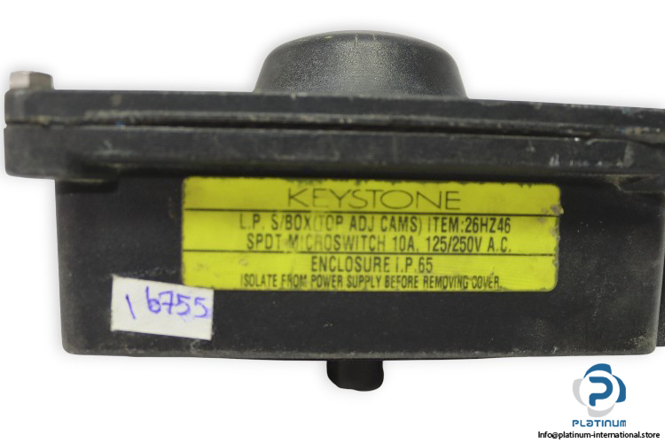 keystone-26HZ46-limit-switch-box-(used)-2
