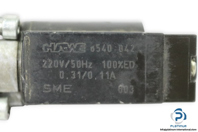 hawe-WR-2-0-solenoid-operated-directional-valve-(used)-2