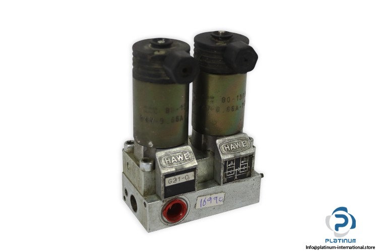 hawe-G21-0-solenoid-operated-directional-seated-valve-(used)