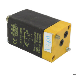 Waircom Ulcsv/R 22050 Single Solenoid Valve