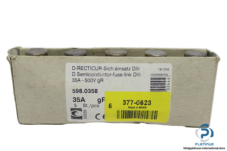 lindner-598.0358-GR-35a-bottle-fuse-link-(New)-2