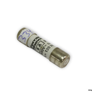 Ferraz Shawmut X213598 GI-GG 4A 500VAC Cylindrical Fuse Link