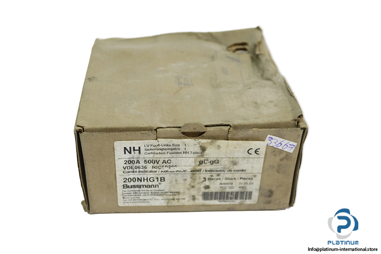 BUSSMANN-200NHG1B-200a-500v-fuse-link(new)-2