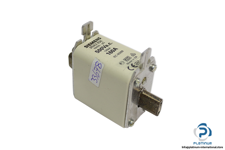 siemens-3na3-836-160a-500vac-gg-lv-hrc-fuse-link(new)