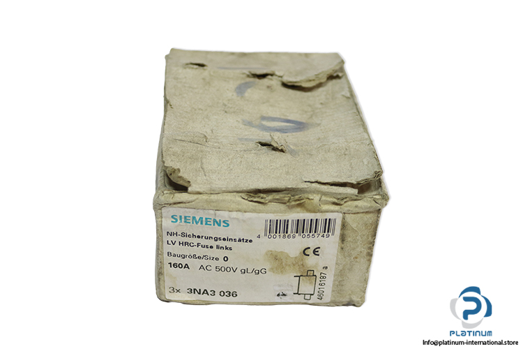 siemens-3NA3036-160a-500vac-gg-lv-hrc-fuse-link(new)-2