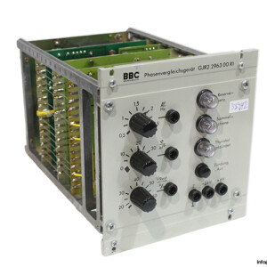 BBC GJR2 296 300 R1 Phase Comparator Device
