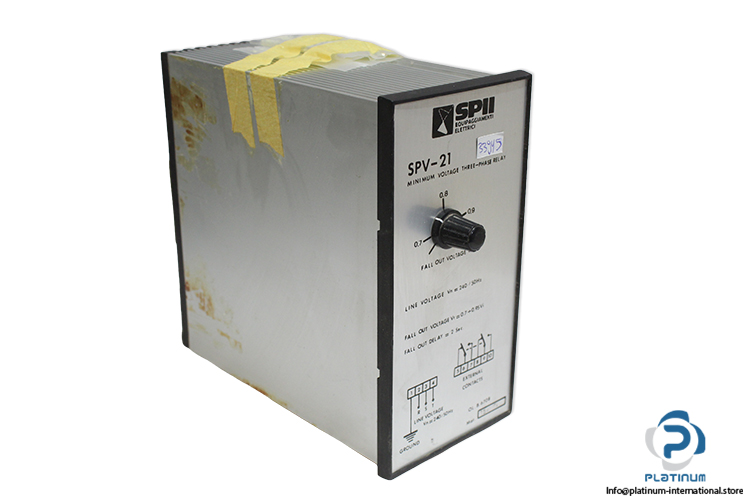 spii-spv-21-minimum-voltage-relay(used)