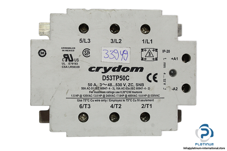 crydom-d53tp50c-solid-state-contactor(used)-1