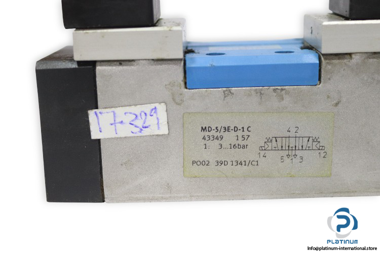 festo-43349-double-solenoid-valve-with-coil-(used)-2