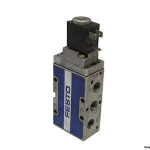 festo-15901-single-solenoid-valve-with-coil-(used)