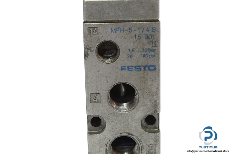 festo-15901-single-solenoid-valve-with-coil-(used)-1