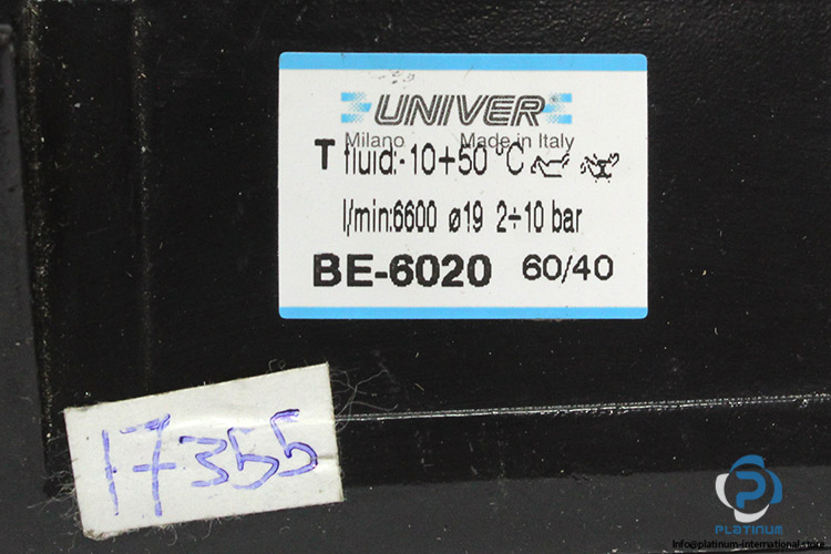 univer-BE-6020-double-solenoid-valve-(used)-2