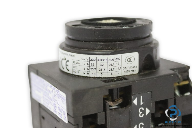eaton-T3-3-8342-rotary-cam-switch-(Used)-3