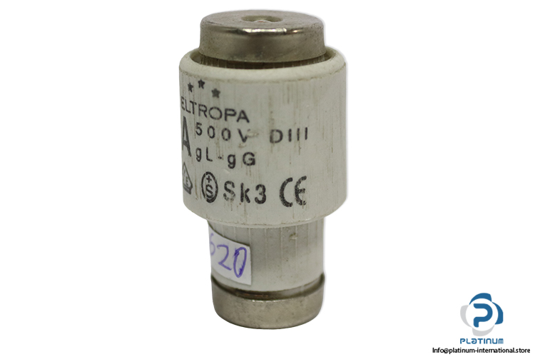eltropa-DIII-GL-GG-63a-bottle-fuse-link-(New)-2