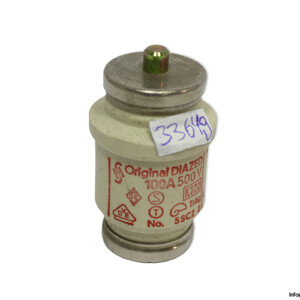 Original Diazed 5SC2 2 100A 500VAC Bottle Fuse Link