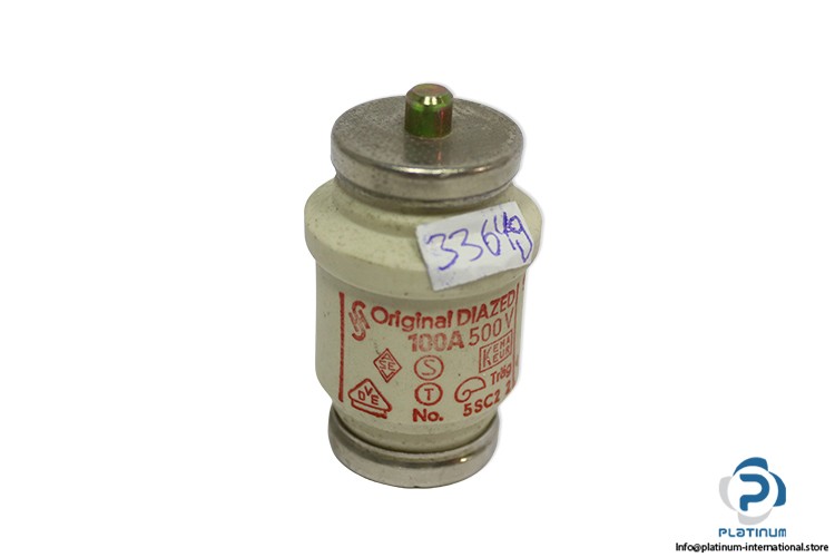 original-diazed-5SC2-2-100a-bottle-fuse-link-(New)